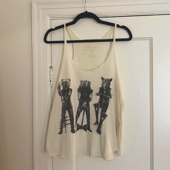 Urban Outfitters Tops - Urban Outfitters Sterling Bartlett Cream Tank